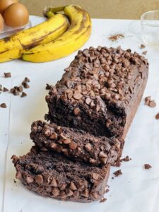 Get Amazed With Taste-Double chocolate Banana bread 1