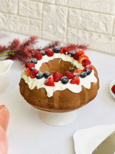 Get Amazed With Taste- lemon berry bundt cake5