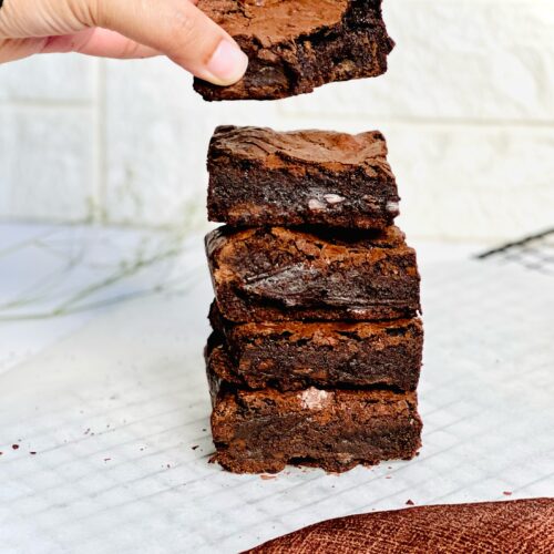 Get Amazed With Taste-Double Chocolate Fudge Brownies-1