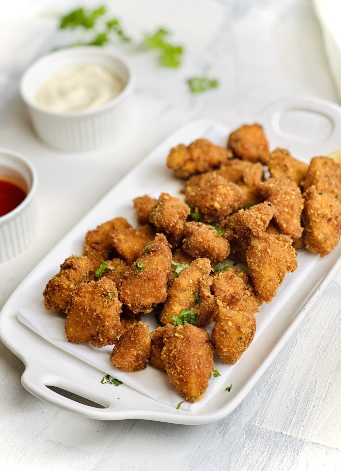 Crispy Chicken Popcorn