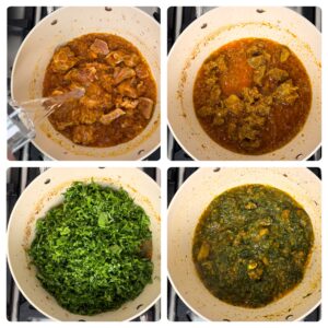 Get Amazed With Taste- Palak gosht 1