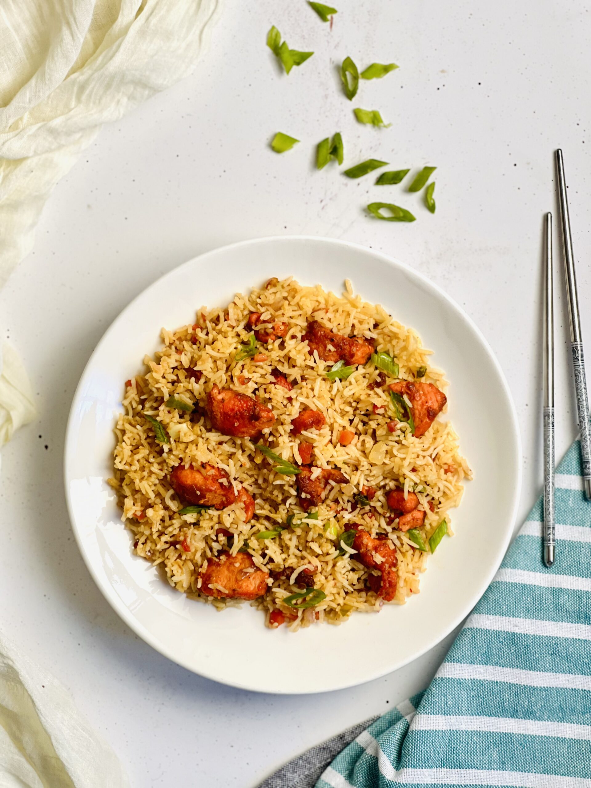 Masala chicken Fried rice