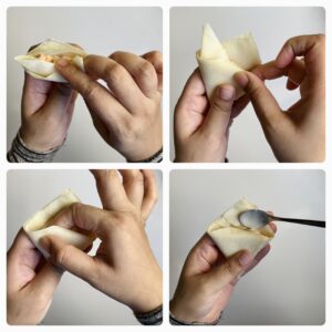 Get Amazed With Taste-Chicken cheese samosa 4