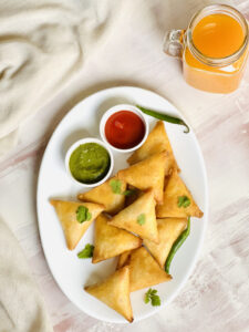 Get Amazed With Taste-Chicken cheese samosa 7