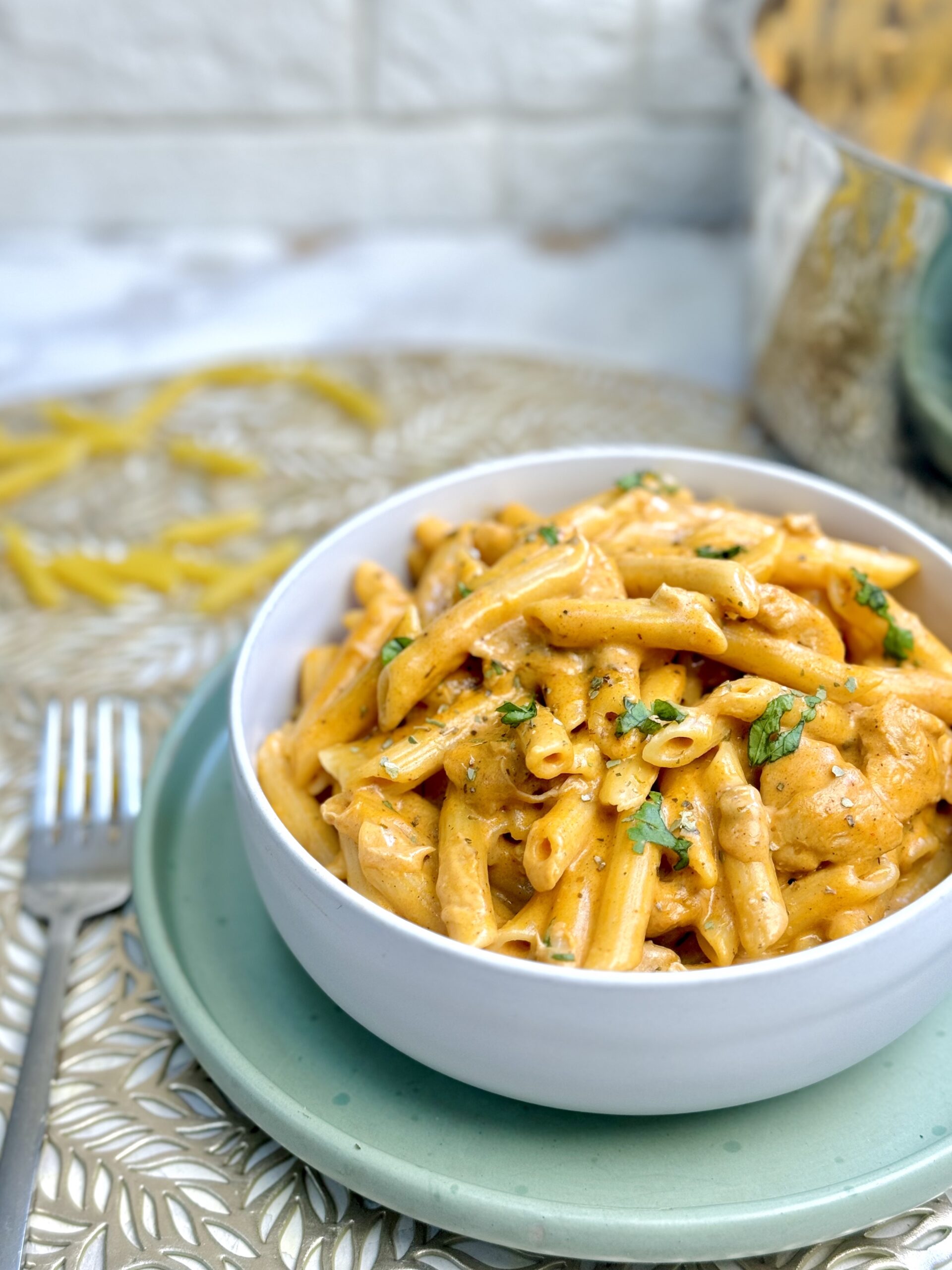 Creamy Pink Sauce Pasta